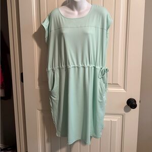 Columbia Relaxed Mint Green Drawstring Women’s Dress